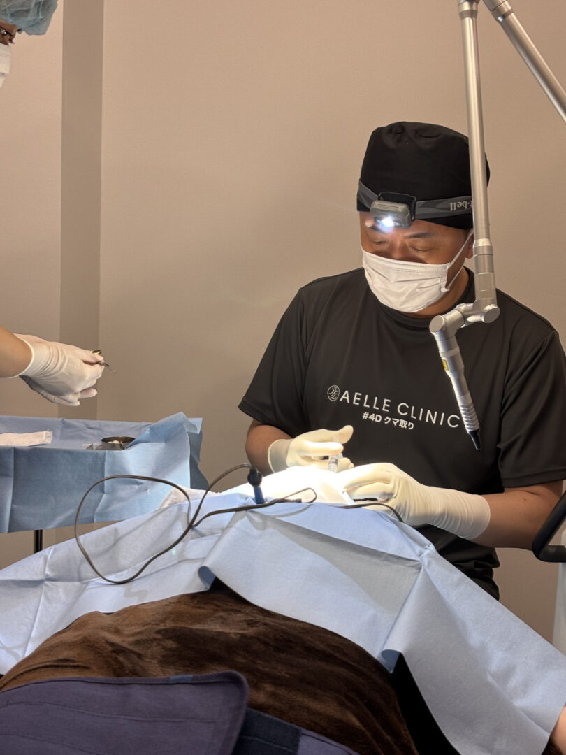 アエルクリニックでの施術の様子